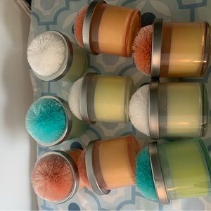 Small scented candles 9 piece